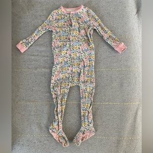 Floral Magnetic Me Footie Onesie